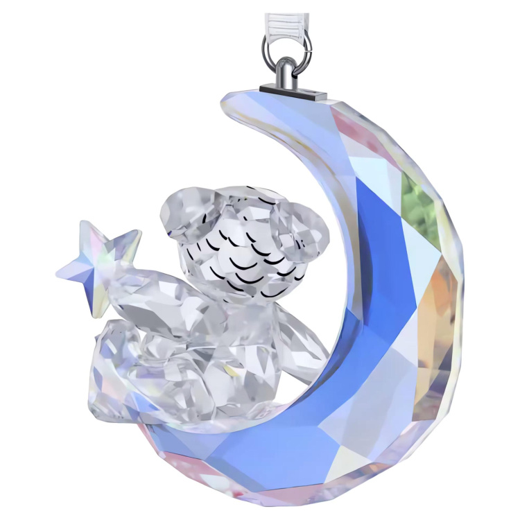Swarovski Kris Bear Moon Ornament